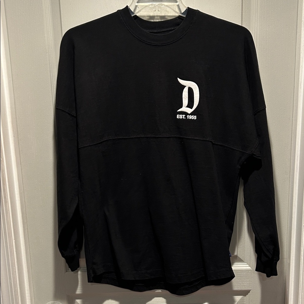 Disney Black Spirit Jersey with White Disneyland Logo